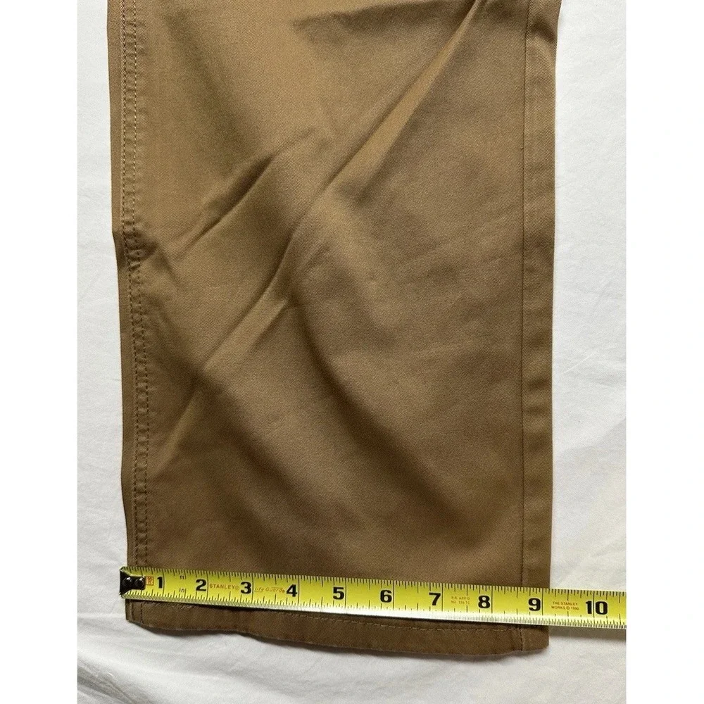 Levi's 541 Athletic Taper Pants Mens 50x32 Brown Khaki Chino Twill WaterLess